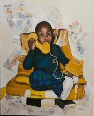 Little Telephone Man by Qiana M Davis (2025)