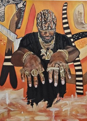 "C Note by My Detroit Playa" by Qiana M Davis (2025)