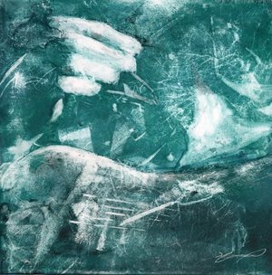 I am music blue_2 by Kelly Zeng
