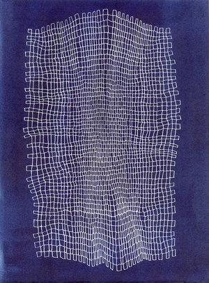 The Shape of Time (silver/blue) by Robert Lansden (2025)