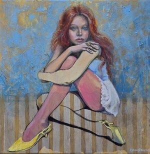 Yellow Heels  by Kseniya Hauptmann