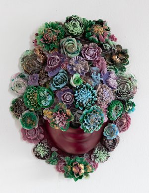 Magenta Bloom by Layo Bright