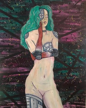 Galactic Contemplation by Elisa Groglio (2021)