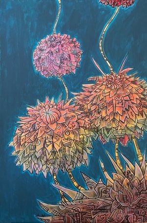 Electric Dahlias  by Elisa Groglio (2026)