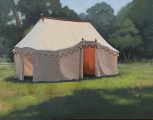 The Tent in Clark Park by Ryan O'Farrell