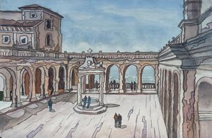 Montecasino. 15 x22 by Michael Grahek