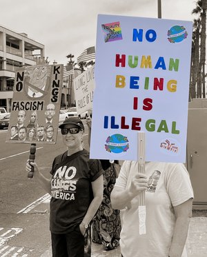 No Human Is Illegal by Robin Repp (2026)
