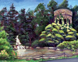Bell Tower, Longwood Gardens by Sarah OBrien (2025)
