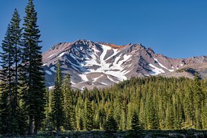 Scott Capen Mt. Shasta In July by Scott Capen
