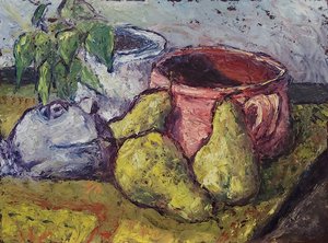 Toad and Pears by Randy Carboni