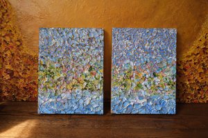 Lilac Poppy I and II (could be sold separately or together) by Kristine Brokstad (2026)