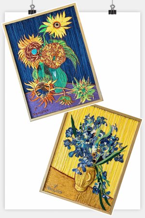 Double Yarn Carving Painting  by Xiaohong Song