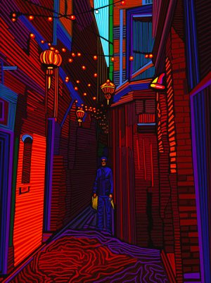 Late Night In Fan Tan Alley by Rod Whyte (2026)