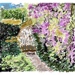 Wisteria Wall by Christine Long (2026)