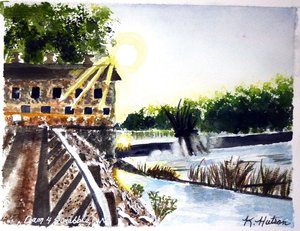 Hutson_Dam4_15x12x1_No4 by Katherine Hutson (2025)