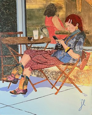 Cafe Pause by JoAnn Lieberman (2026)