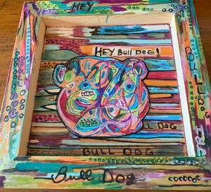 Bulldog  by Joanne R Irvin