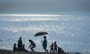 Sunday Afternoon On The Beach by Karina Vinbor (2025)