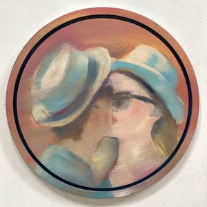 The Kiss (Biennale Tondo) by Gregg Chadwick (2025)