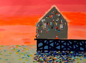 #2 klementovich Sunsetting into the Sea by rebecca klementovich