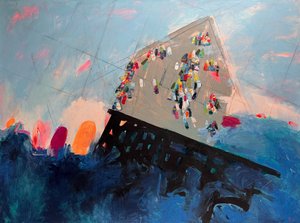 #3  Klementovich midnight sway bouys by rebecca klementovich