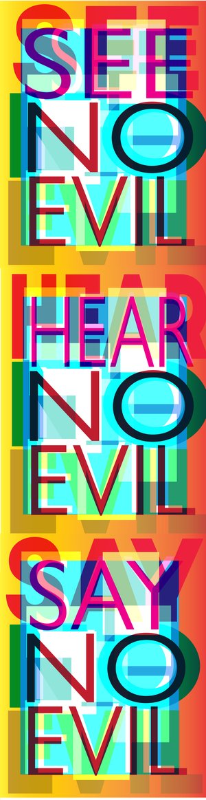 See No Evil, Hear No Evil, Say No Evil  by Helga Taylor (2026)