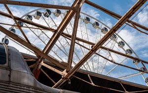 Union Station Ferris Wheel St Louis 2026 by Kevin Running