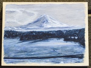 Mount Rainier and Lake Washington by KRISTA O'HALPIN (2026)