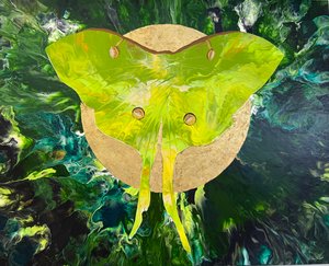 Luna Moth by Erica Miller (2025)