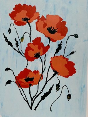 Poppies by Ann Williams