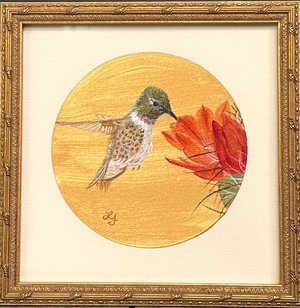 Cactus Feeder by Lynn Fargo