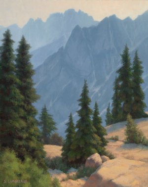 Pines at Washington Pass by Sean Lamoreaux (2024)