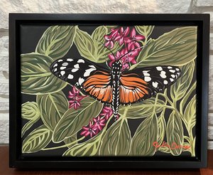 Heliconius on Penta Blooms by Julie Drane (2026)