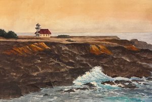 Point Cabrillo Light Station - Final by Mary Zangerle