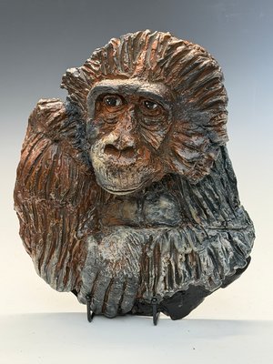 Portrait of a Gorilla by Peggy Albers