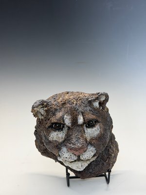 Portrait of a Cougar by Peggy Albers