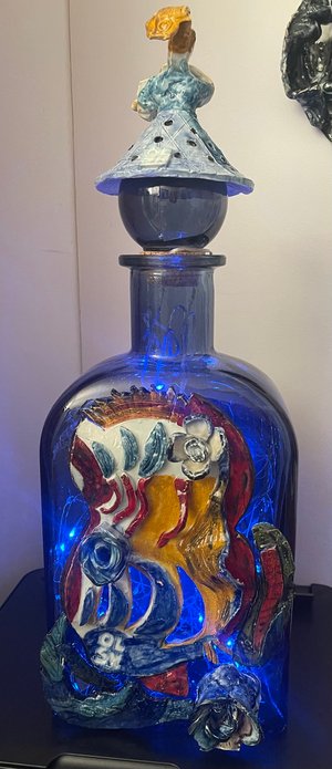 Night light Rose (back) by Olga Sheyn (2026)