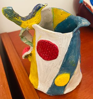 Small pitcher Birdie by Olga Sheyn (2024)