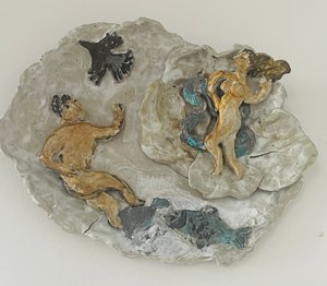 Adam and Eve by Olga Sheyn