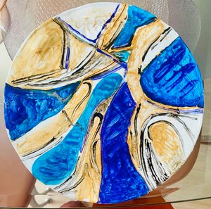 Decorative Plate by Olga Sheyn (2025)