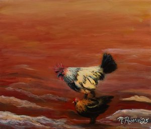 Wuoloo Nungua (Chickens of Nungua, Ghana) by Meghan Raboin (2025)