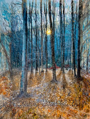 Blue Forest  by Joan Barker (2024)