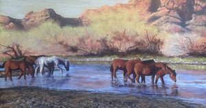 River Spirits  by Beverly Carlson-Bradshaw