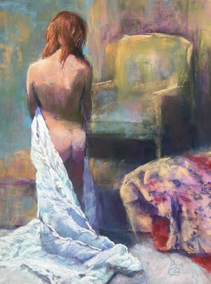 Figure Wrapped in White by Beverly Carlson-Bradshaw