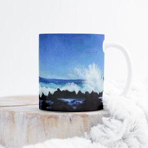 Hana Coast Mug by rupali kumbhani (2026)