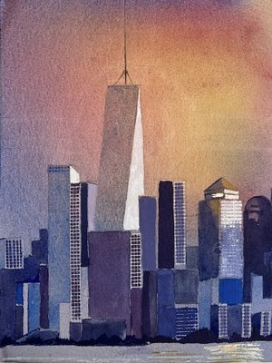 New York City Skyline by Robert Norwood (2025)