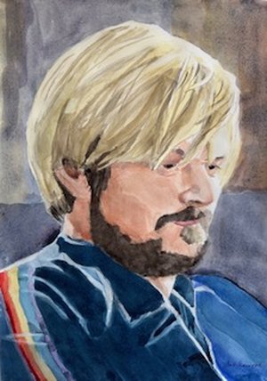 Portrait of a Blond Actor by Robert Norwood (2024)