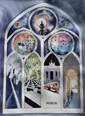 Memories of Berlin by Robert Norwood (2023)
