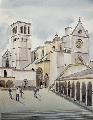 Basilica of Saint Francis of Assisi by Robert Norwood (2023)
