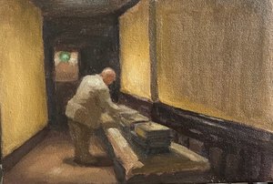 at the buffet by David Tumblety